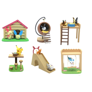 Officiële Pokemon figures re-ment Everyone Gather! Forest Athletic Pokémon